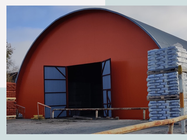 Полукруглые ангары по цене от 613 руб. в Кумертау