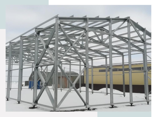 Каркасные ангары в Кумертау