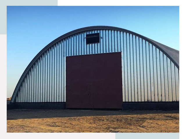 Арочные ангары в Кумертау