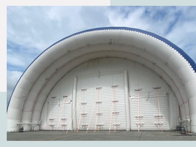 Пневмокаркасные ангары от СтальСтрой-Кра по цене от 613 руб.