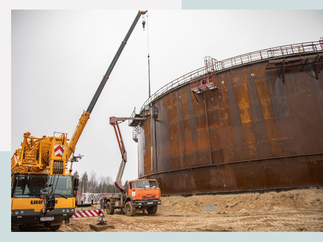 Монтаж резервуаров в Кумертау от 613 руб. за м³