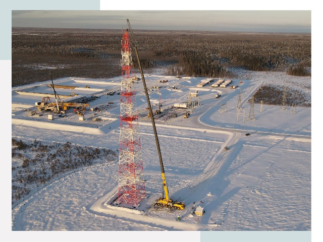 Мачты связи в Кумертау