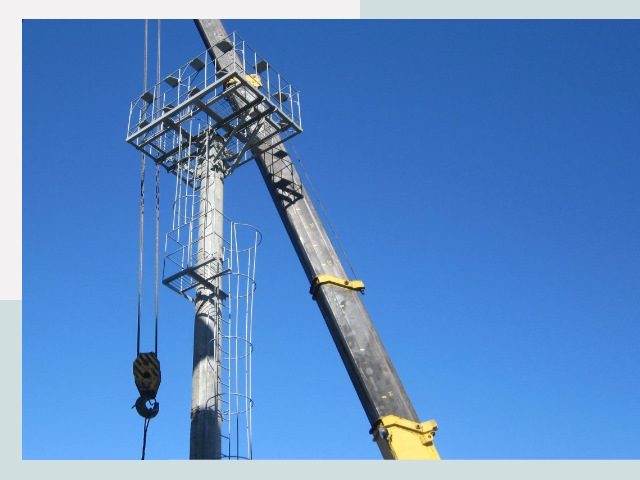 Монтаж осветительных мачт в Кумертау от 613 руб.