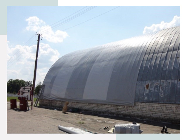 Ремонт ангаров в Кумертау