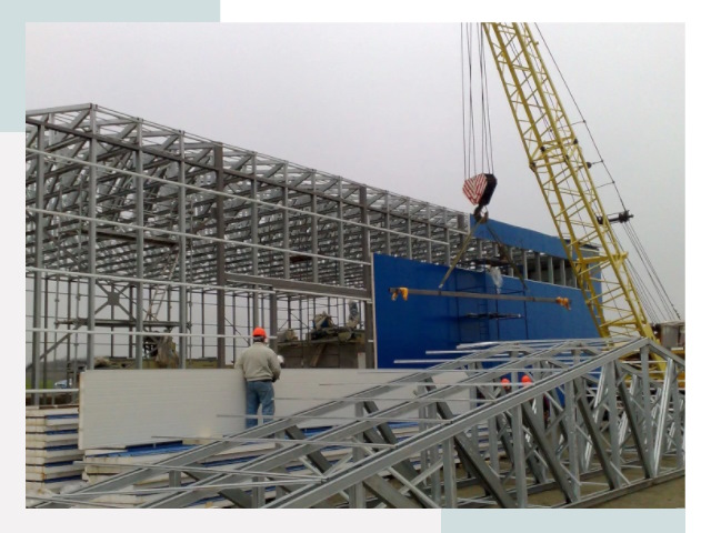 Монтаж ангаров в Кумертау