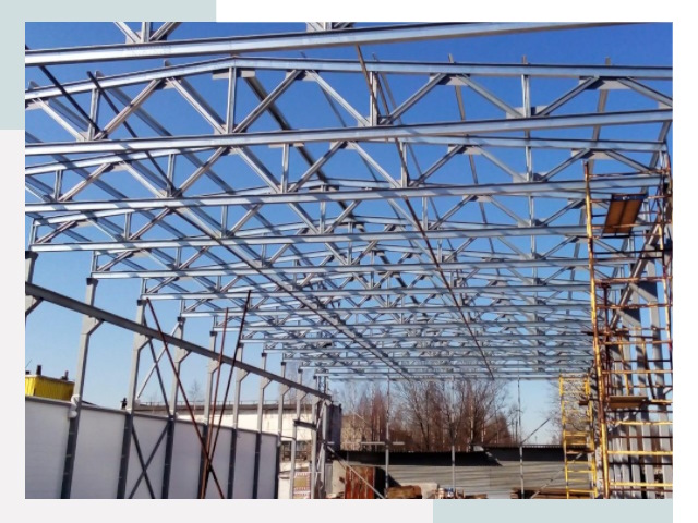 Металлокаркасы для складов в Кумертау