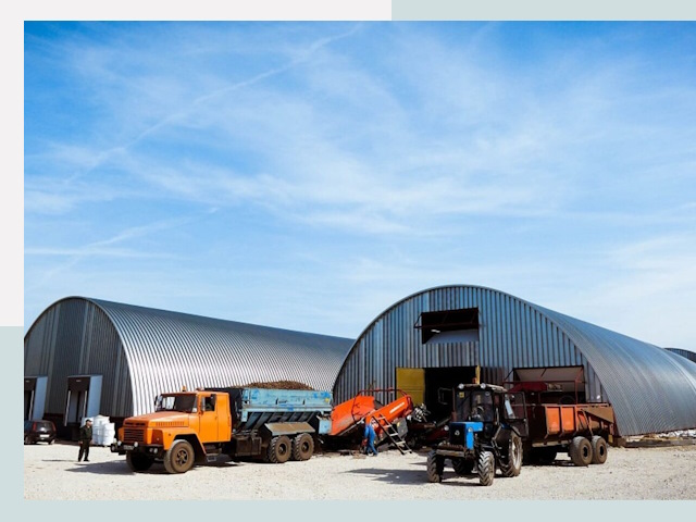 Ангары для спецтехники в Кумертау